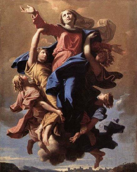 POUSSIN, Nicolas The Assumption of the Virgin